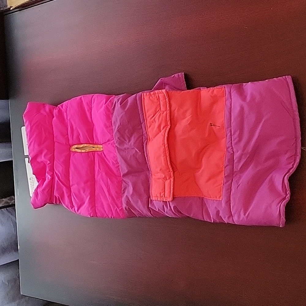 Pink and Orange Dog Vest Size XL